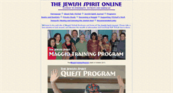 Desktop Screenshot of jewishspirit.com